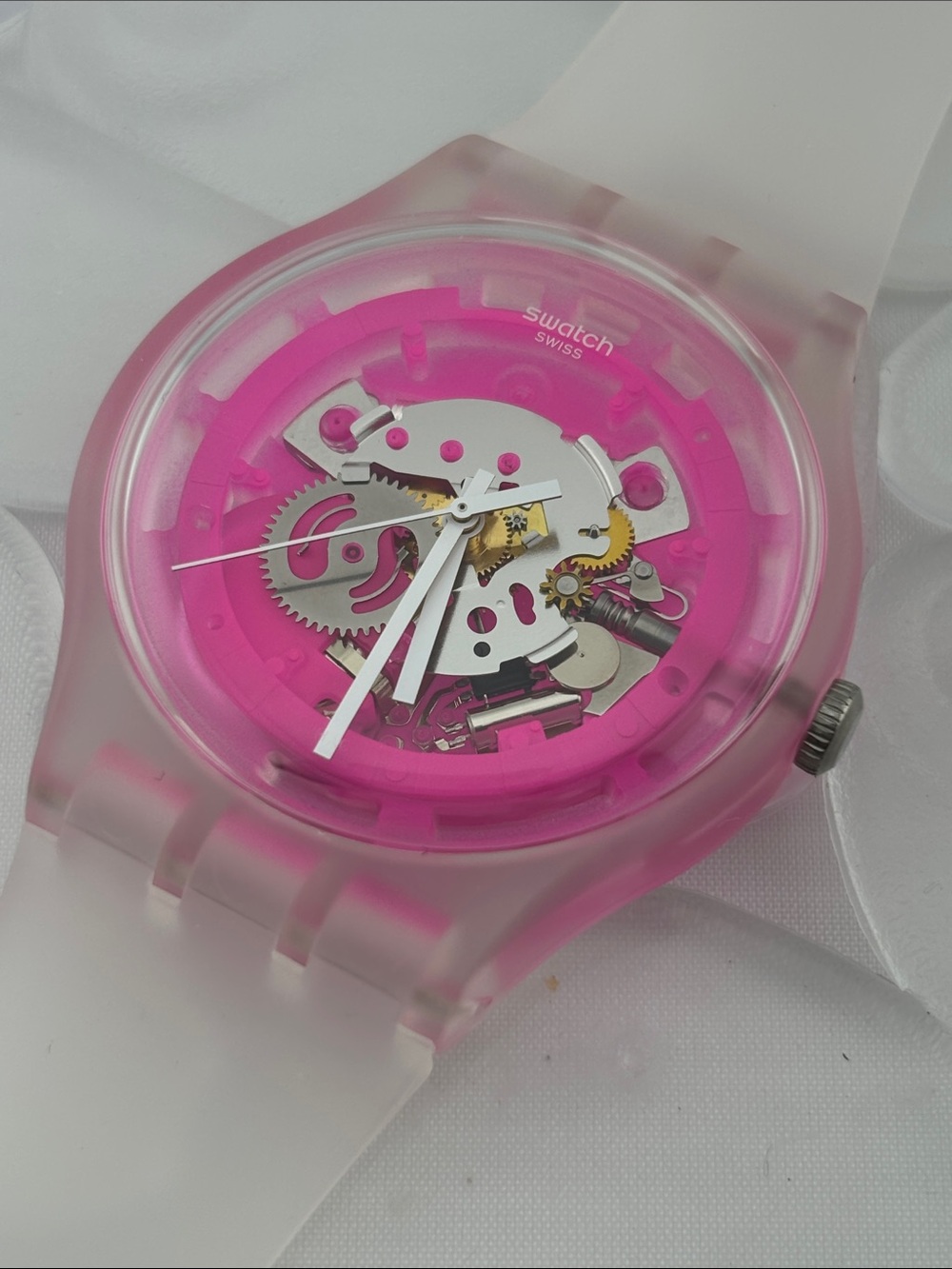 Swatch Watch - SUOK130 - PINKMAZING